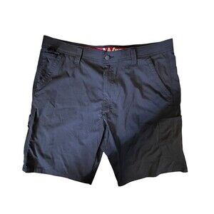 Wrangler Outdoor Performance Utility Shorts Men’s 38 Dark Blue Nylon Stretch